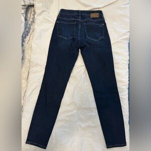 Mavi Women’s Dark Indigo The High Rise Skinny Tess Denim Jeans size 27